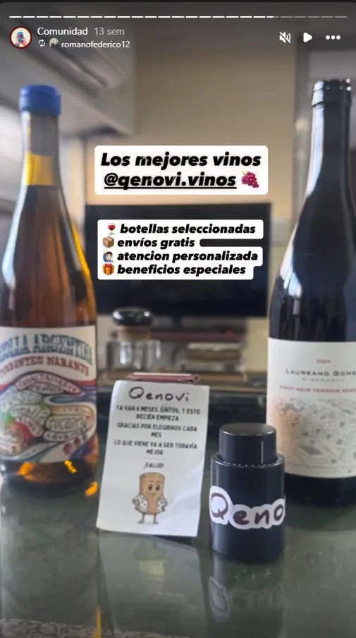Federico, suscriptor de Qenovi, cuenta que ya lleva 6 meses en el club